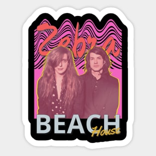 Beach House Vintage 2004 // Original Fan Design Artwork Sticker